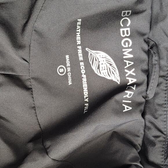BCBG MAXAZRIA BLACK WOMENS'S QUILTED JACKET SIZE SMALL - Picture 9 of 10